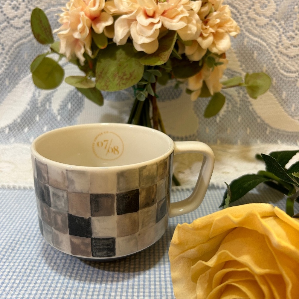 Starbucks 2015 Artisan Series Heritage Mosaic Coffee Mug 12 Oz